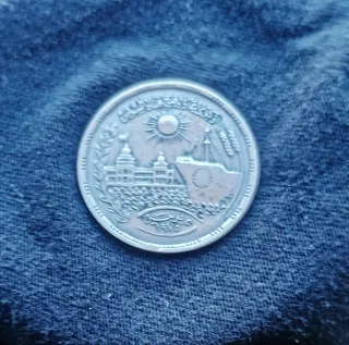 Moneda 10 Piastras 1976