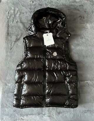 Moncler Gilet Nero Taglia S