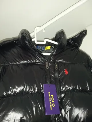 Abrigo Polo Ralph Lauren Negro