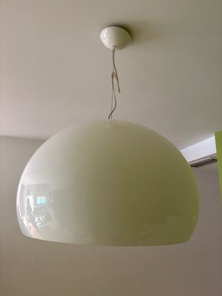 Lámpara FL/Y Barcelona Kartell Blanca