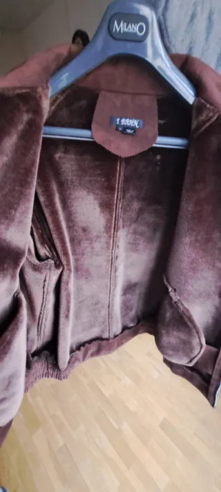 Chaqueta ante hombre nueva