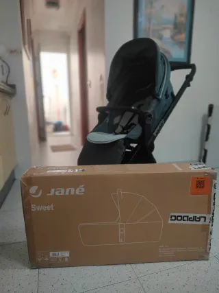 Duo Carrito con Capazo Muum Verde