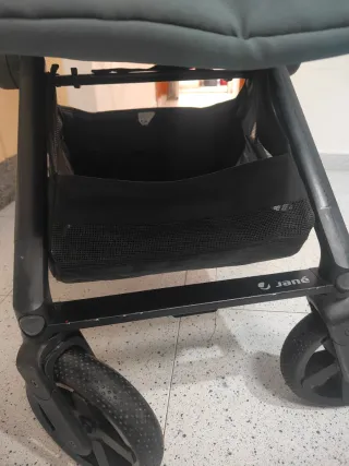 Duo Carrito con Capazo Muum Verde