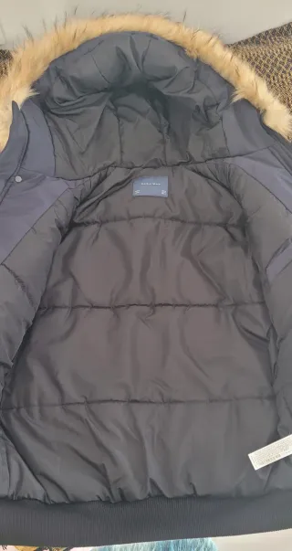 Anorak Zara Talla XL Azul y Verde