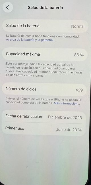 iPhone 15 Blanco 128GB
