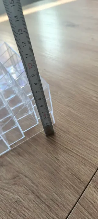 Organizador acrílico para pintalabios