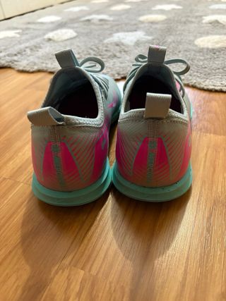 Zapatillas Fútbol Sala Nike Gris/Rosa