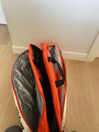 Raquetero Wilson Pro Tour Naranja