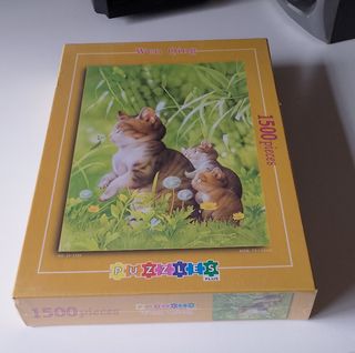 Puzzle Wen Qing 1500 piezas Gatos