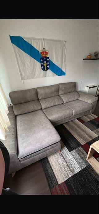 Sofá modular tela beige