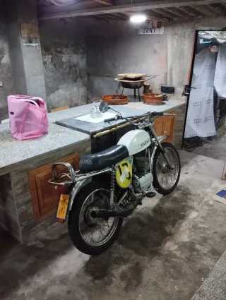 Moto Clásica Gilera Enduro 1973 acepto cambios