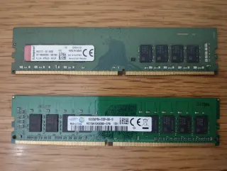 2x 8GB DDR4 RAM Kingston, Samsung