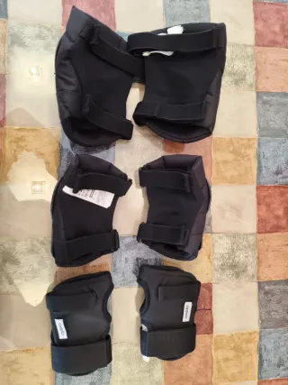 Set 3 protectores Oxelo Talla S
