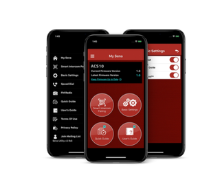 Intercomunicador SENA ACS10 para cascos Arai