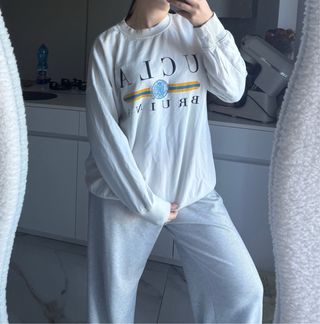 Felpa H&M UCLA Bruins Bianca XS