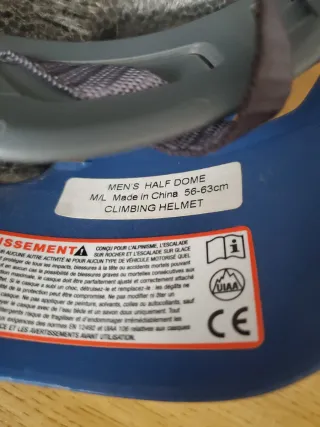 Casco Escalada Black Diamond Half Dome Azul