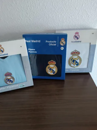 Pijama Real Madrid Niño Talla 8, 10, 12