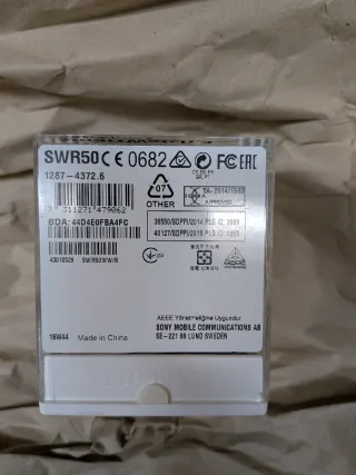 Sony Smartwatch 3 Nero