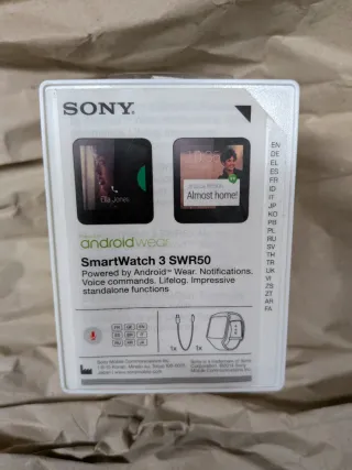 Sony Smartwatch 3 Nero