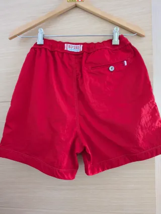 Bañador hombre rojo