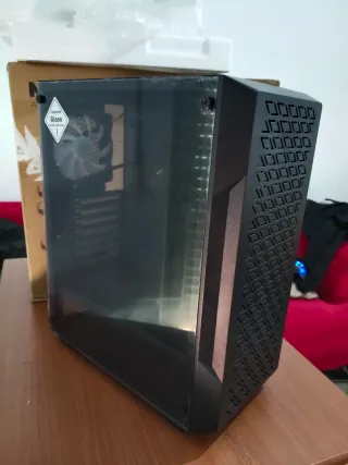 Mars Gaming MC-Geo Gabinete PC Negro ATX MID TOWER