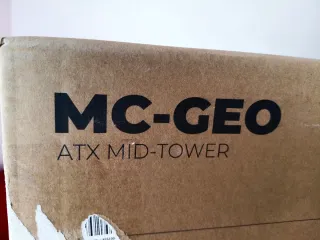 Mars Gaming MC-Geo Gabinete PC Negro ATX MID TOWER
