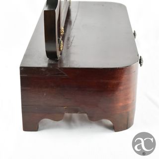 Toucador madeira e espelho com 1 gaveta, séc. XIX