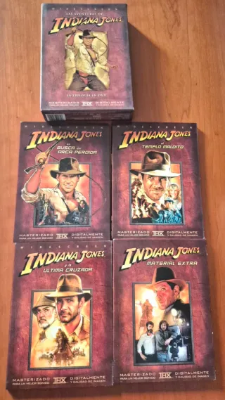 Las Aventuras de Indiana Jones DVD Trilogía