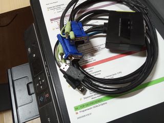Conmutador KVM Level One 2 Puertos USB KVM-0223
