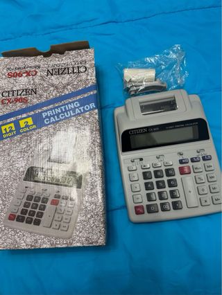 Calculadora Citizen CX-90S Impresora 12 dígitos