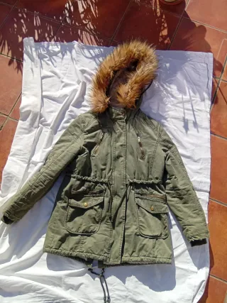 Parka verde mujer Z-desing Talla XL
