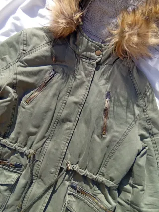 Parka verde mujer Z-desing Talla XL