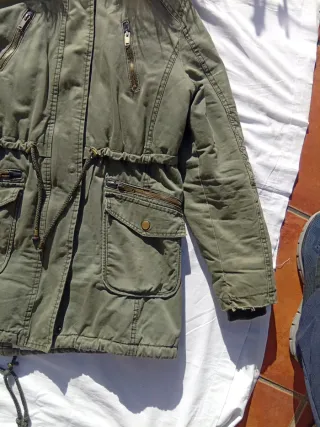 Parka verde mujer Z-desing Talla XL