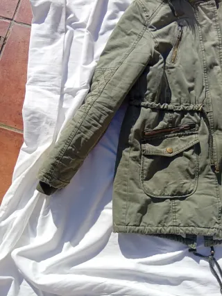 Parka verde mujer Z-desing Talla XL