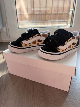 Vans niño estampado vaca