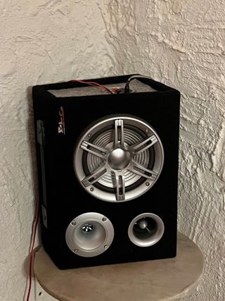 Altavoz BLC Negro y Plateado