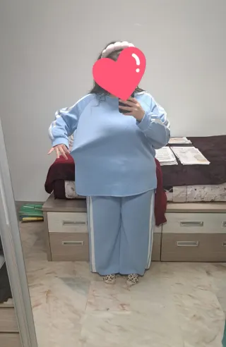 Conjunto deportivo  inspo Adidas azul