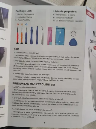 Batteria Funkech 3200mAh per iPhone 7