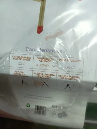 Taburete Escalera de Acero 2 Peldaños CatterHouse