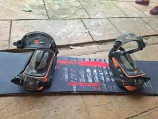 Botas Snow 39 y Tabla 145 con Fijaciones