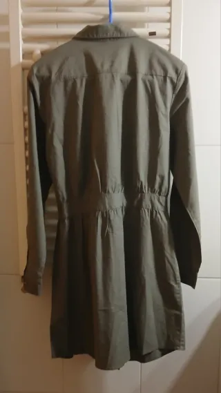 Vestido H&M verde militar