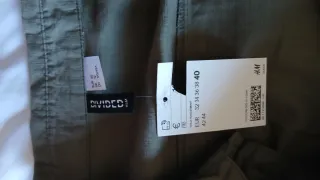 Vestido H&M verde militar