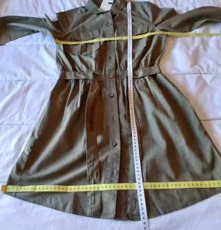 Vestido H&M verde militar