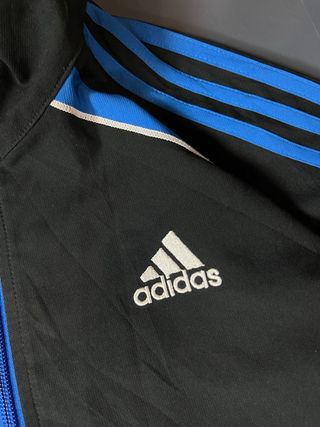 Chaqueta Adidas Negra y Azul