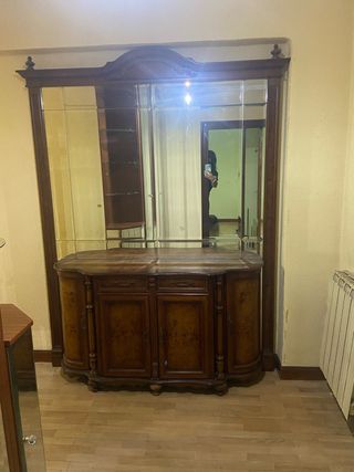 Urgente! Mobile ingresso in legno con specchio