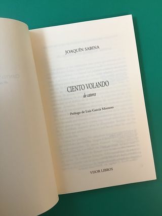 Ciento volando de catorce - Joaquín Sabina