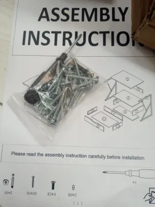 Mueble estantería blanco para microondas