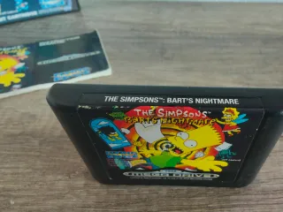 The Simpsons: Bart's Nightmare Megadrive