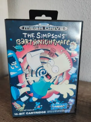 The Simpsons: Bart's Nightmare Megadrive