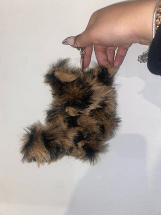 Bratzie Bebé Leopardo llavero hecho a mano.